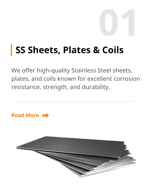 SS Sheets, Plates & Coils