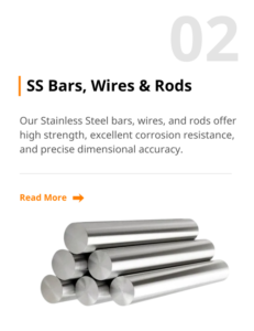 SS Bars, Wires & Rods
