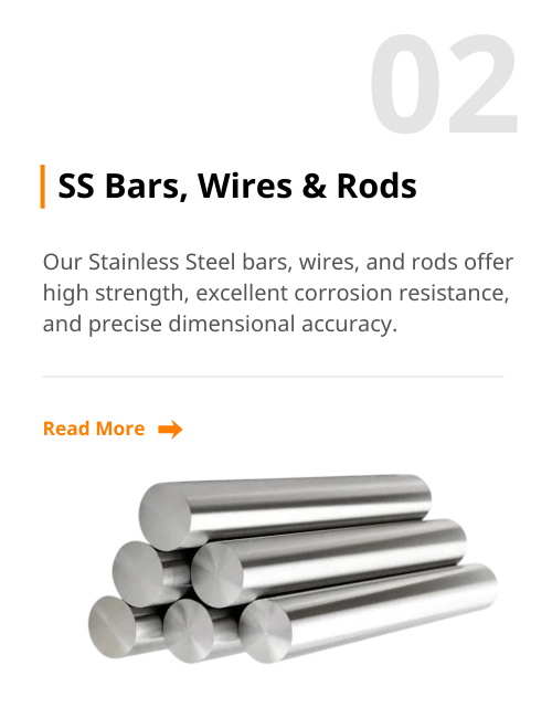 SS Bars, Wires & Rods