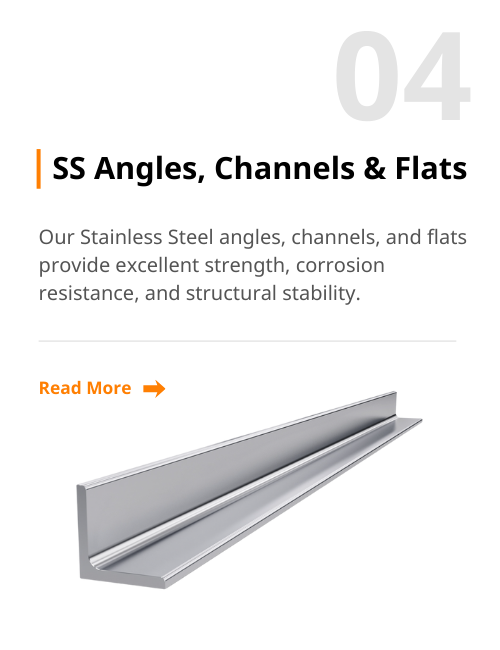 SS Angles, Channels & Flats